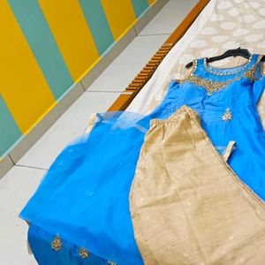 Blue & Golden Ethnic Wear