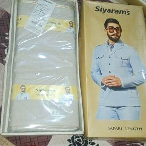 Siyaram Safari Fabric🩵🩵