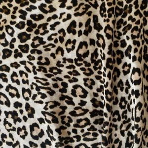 H&M Sleeveless Leopard Print Top