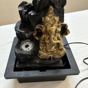 Ganesha Water Fountain with Lights