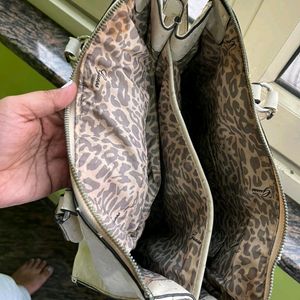 Guess Ostrich leather handbag