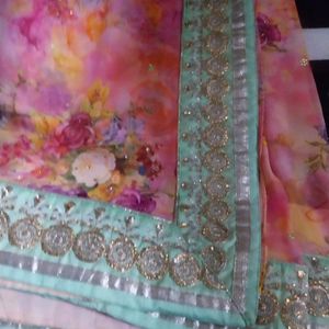 Multi Colour Saree Sale Offer