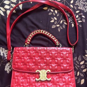 Beautiful Red Sling Bag