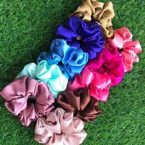 5 Satin Scrunchies