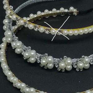 2Pc Pearl Hairband