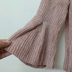 Very Soft Umbrella Sleeves Sweater