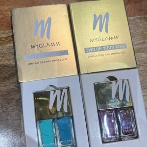 2 New Duo Nail Polish Sets MyGlamm