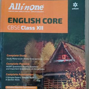 Arihant All In One English Core Class XII