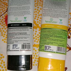 Mamaearth Charcoal & Ubtan Face Wash Combo