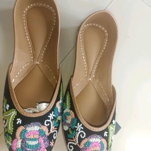 Leather Jutti For Women (Ballerinas)