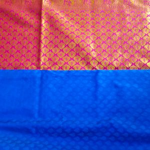 Jhari Pallu Silk Saree