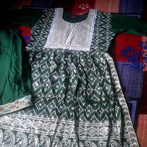 Heavy Work Anarkali Set