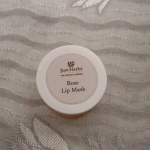 Just Herbs Rose Lip Mask.