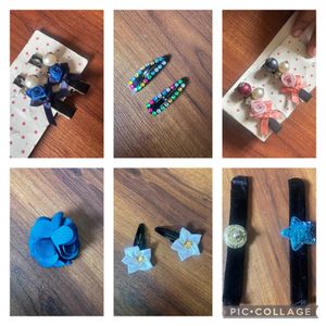 Kid girls accessories/ Hairclips/bands