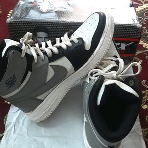 High Top Shoes Size 7 Copy Nike Jordan