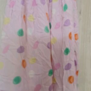 Beautiful Baby Pink Polka Dress