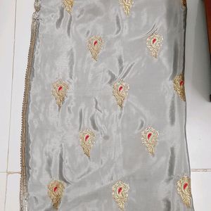 Silk Embroidered Saree