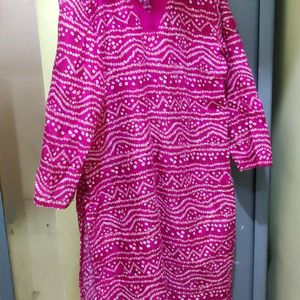 Bandhej Kurti