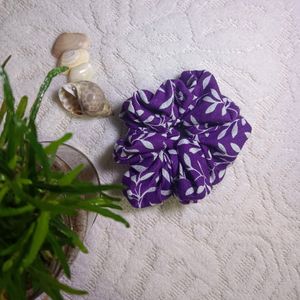 Purple Scrunchie