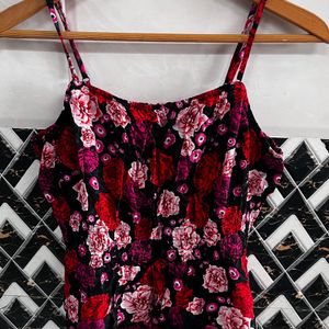 Old Navy Women's Sleeveless Print Ruched Cami Top