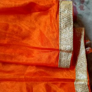 A New Gown Orange Colour