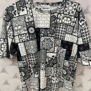 Tribal print tshirt.