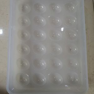 XML Eggs Tray Plastic Storage Organizer Box