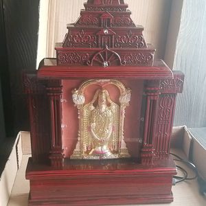 Sri Balaji In Temple Frame