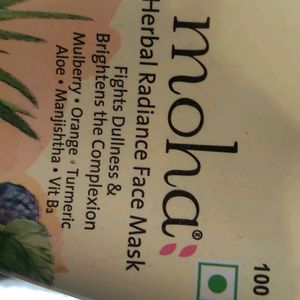 Moha Herbal Radiance Face Mask