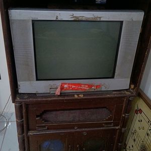 Combo 2 Wooden Showcase With Colour Full Tv