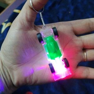 Lightning Keyring Car