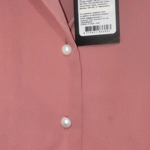 Peach Vero Moda Formal Shirt 🌸