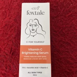 Foxtale Vitamin C Serum Face wash