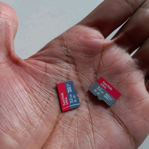 Sandisk 32 GB Memory Card (3 Pieces)