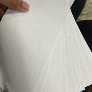 White Empty Envelopes 25 Pieces