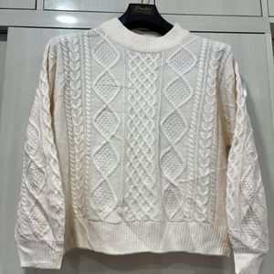 New Cream Sweater