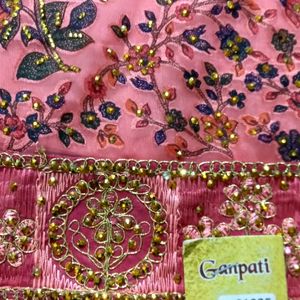 Brand New Heavy Embroidery Saree🔥🔥 With Unstitched Blouse New Blouse Within Saaree 🎉