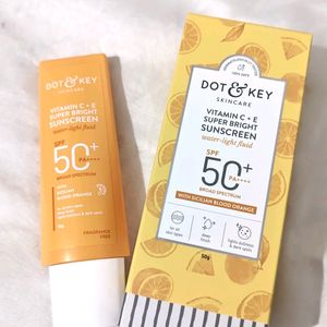 Vitamin c+e super bright sunscreen