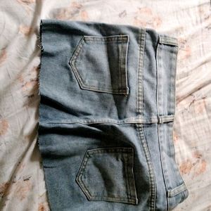 Mini Denim Skirt