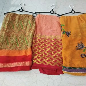 Saree 3 For Combo