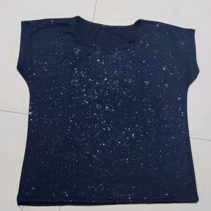 Navy Blue Top For Girls From 12 -16yrs