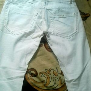 White Jeans Pant