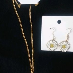 Sunflower Jewellery Set