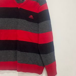 Red Colour Woollen sweatshirt