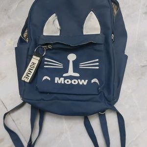 Navy Blue Color Backpack For Kids, Adults Also Use