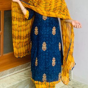 Women Plazo Suit With Dupatta