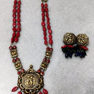 Beautiful Terracotta Jewelry Set