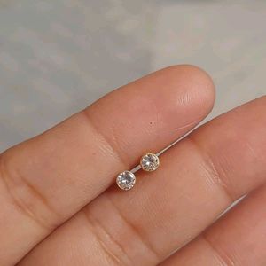 Beautiful New Single Stone Studs