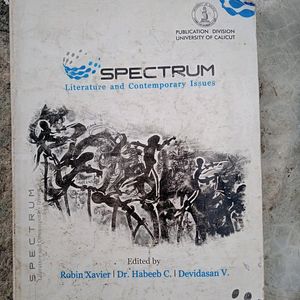 Spectrum Literature And Contemporary Issues