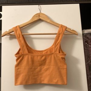 Orange Bra Top / Croptop